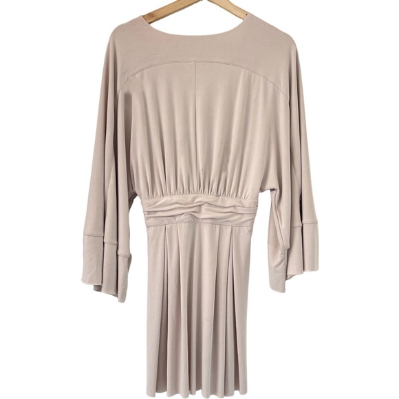 🛑SOLD FREE PEOPLE Kimono Sleeve Goddess Mini Dress in Cream Size 0 - Picture 6 of 8